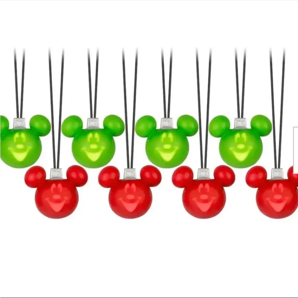 Disney 2 Box Christmas Mickey Mouse  Glow Projection 8 Ct Musical Light String - Picture 5 of 6